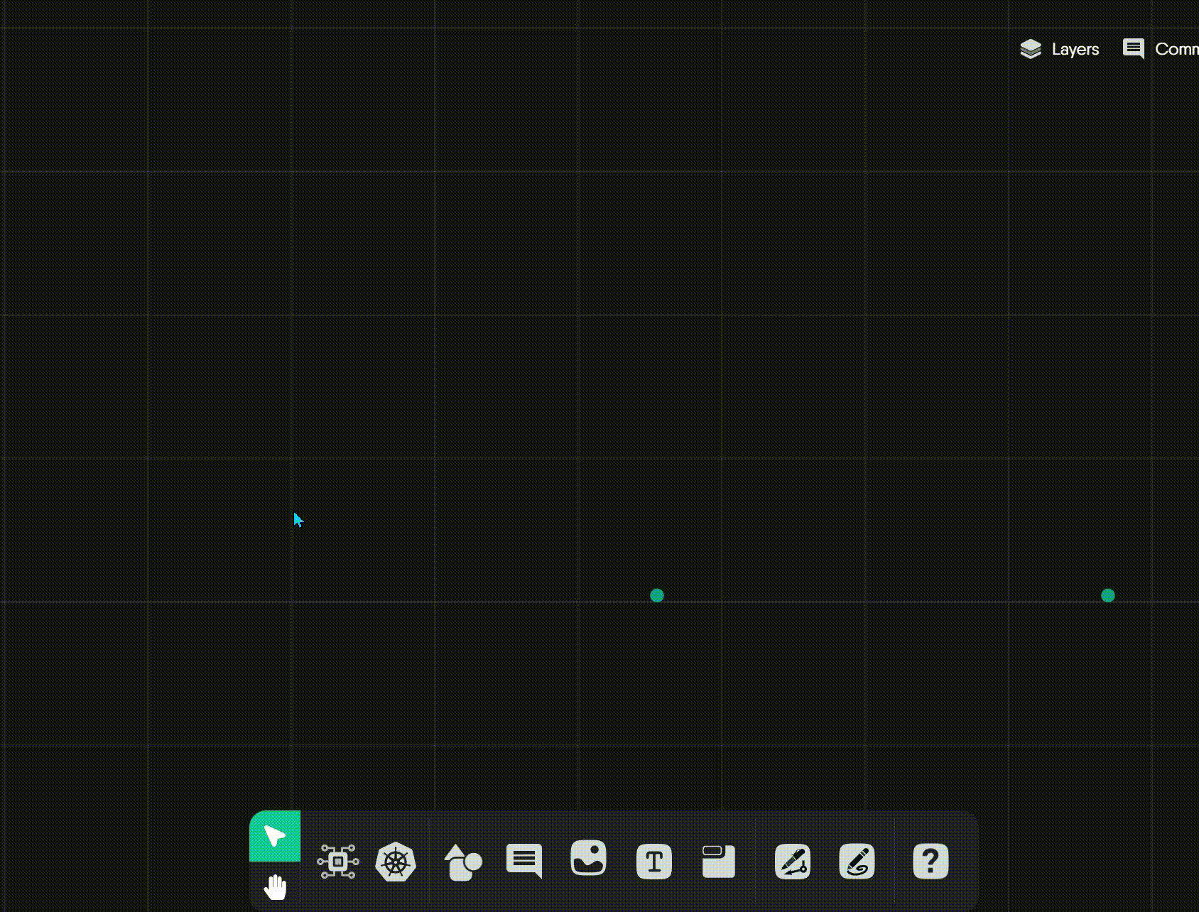 Example of using kubernetes components in Kanvas